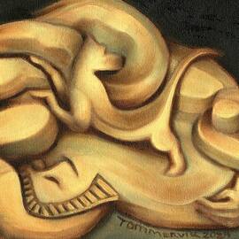 The Passing Of King Tut Art Print by Tommervik