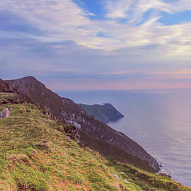 Achill Head Sunset from Croaghaun, Achill Island, Ireland by Adrian Hendroff