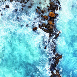 Aerial Summer - Azure Submersion by Philippe HUGONNARD