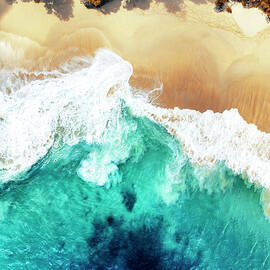 Aerial Summer - Fall Colors by Philippe HUGONNARD