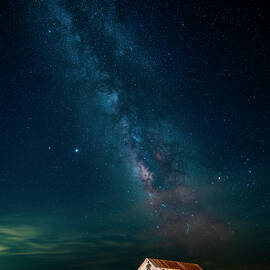 Aggie Barn Under the Stars by David Morefield