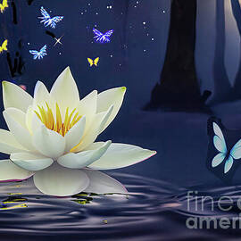 AI Lotus Fantasy by William Gunn