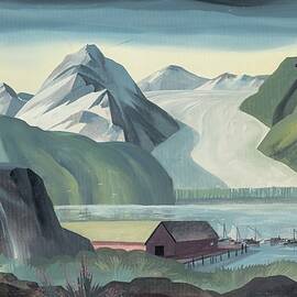 Alaskan Inlet by Dale Nichols by Dale William Nichols