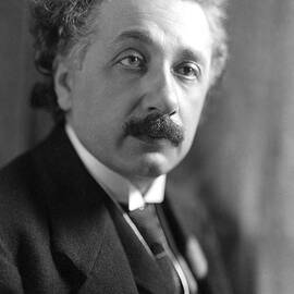 Albert Einstein by Harris and Ewing Studio by The Luxury Art Collection