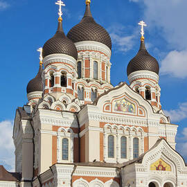 Alexander Nevsky cathedral, Tallinn, Estonia, Europe by Neale And Judith Clark