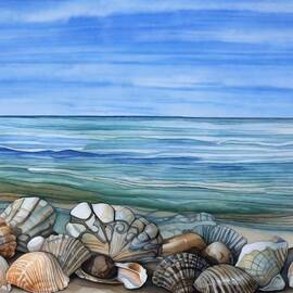 Alien Beach Idyll by Eris And AI