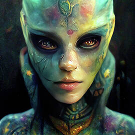 Alien Girl by Ron Weathers