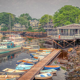 All is Quiet in Perkins Cove by Penny Polakoff