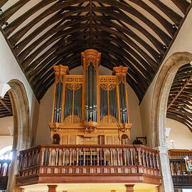 All Saints Church Organ by Shirley Mitchell