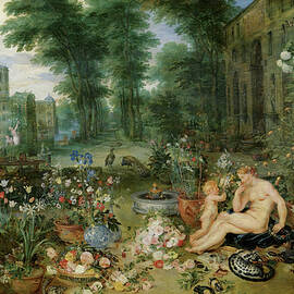 Allegory Of The Sense Of Smell 1617 by Peter Paul Rubens