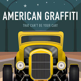 American Graffiti - Alternative Movie Poster by Movie Poster Boy
