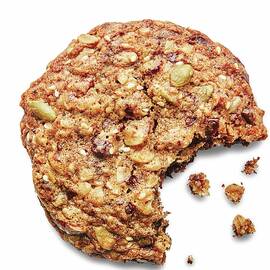 An Anytime Chocolate Chip and Oat Cookie by Emma Fishman