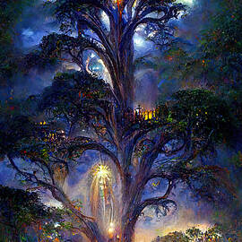 Ancient Spirit Tree, 03 by AM FineArtPrints