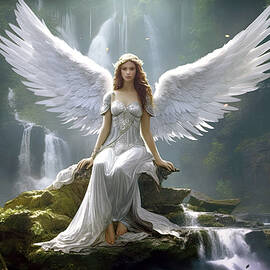 Angel Of Avalon by Ron Weathers