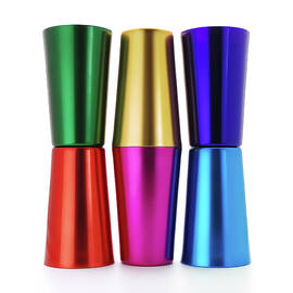 Anodized Aluminum Tumblers by Jim Hughes