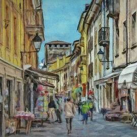 Aosta Street Scene by Jeffrey Kolker