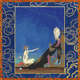 Arabian Nights by Kay Nielsen - Scheherazade and Shahryar by Kay Nielsen