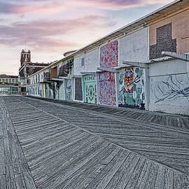 Asbury Park NJ Boardwalk II by Susan Candelario