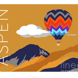 Aspen Balloon - Autumn by Sam Brennan