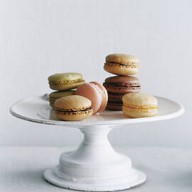 Assorted Macarons by Romulo Yanes
