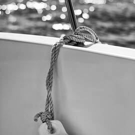 At Sea Black and White by Laura Fasulo