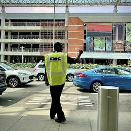 At the Grand Rapids Airport by Mary Lee Dereske