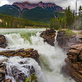 Athabasca Falls Canada by Tommy Farnsworth