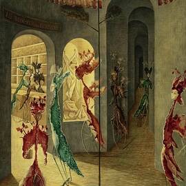 Au Bonheur des Dames - Au Bonheur des Citoyens by Remedios Varo by Remedios Varo