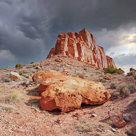 August 2023 Stormclouds over Capital Reef by Alain Zarinelli