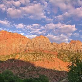 August Late Afternoon in Zion by Rebecca Herranen