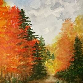 Autumn-A-Blaze by Judy Strickland