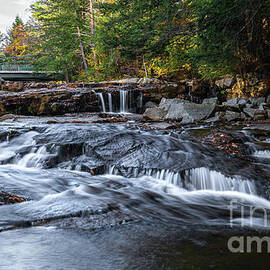Autumn at Jackson Falls 2 by Ron Long Ltd Photography