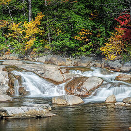Autumn Cascades by Dave King