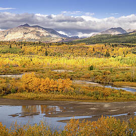Autumn in Glacier National Park by Richard DeYoung
