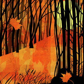 Autumn Landscape by Andrew Hitchen