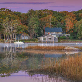 Autumn Morning in Cape Porpoise by Penny Polakoff