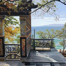 Autumn Overlook by Eris And AI