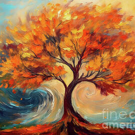 Autumn Tree by Macro Abundance