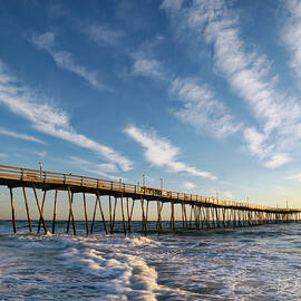 Avalon Pier Daybreak #0399 by Dan Beauvais