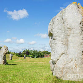  Avebury stone circle, Avebury. Wiltshire England, UK by Neale And Judith Clark