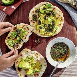 Avocado Flatbread by Alex Lau