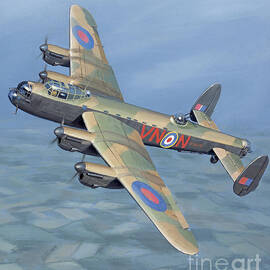 Avro Lancaster by Jack Fellows