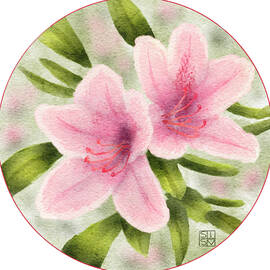 Azaleas by Snow Iris Studio