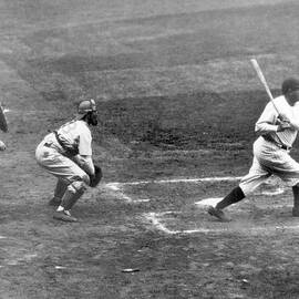 Babe Ruth by National Baseball Hall Of Fame Library