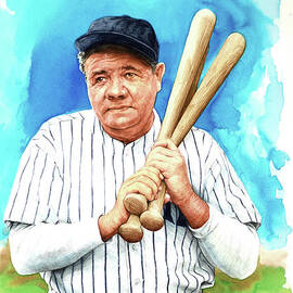 The 1920s - Babe Ruth by Paul and Chris Calle