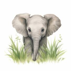 Baby Elephant by Land of Dreams