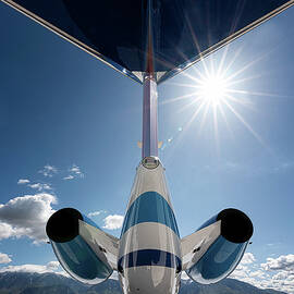 Baby Got Back - Powerful Rear Jet View at Sunrise - by Dave Koch by Dave Koch - Aircraft Photography