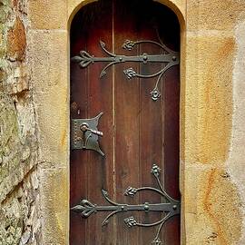 Back Door Karlstejn Castle  by Mary Lee Dereske