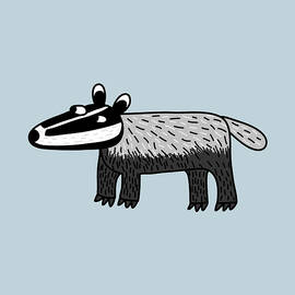Badger by Nic Squirrell