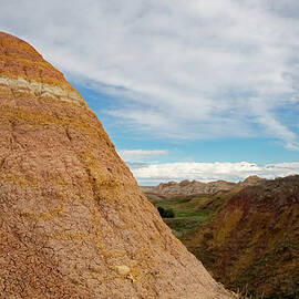 Badlands Colorful Butte by Dan Sproul